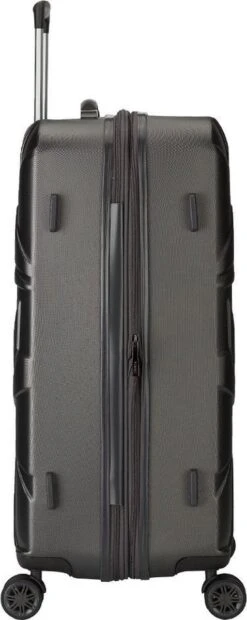 Decent Harde Koffer Q-LuxxHoogte > 67 Cm - Grijs -Bagage24 Winkel 478x1200