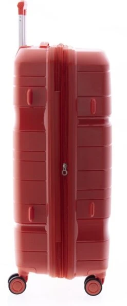 Gladiator Boxing Middelgrote Koffer Expandable 67 Cm 70/80 Liter TSA Slot - Koraalrood -Bagage24 Winkel 498x1200