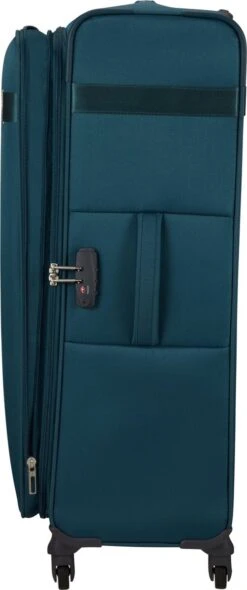 Samsonite Reiskoffer - Citybeat Spinner 78/29 Uitbreidbaar - Petrol Blue -Bagage24 Winkel 502x1200