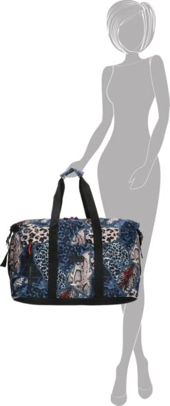 Enrico Benetti Safari Weekend Tas Ruime Sporttas Reistas Dierenprint -Bagage24 Winkel 504x1200 2