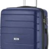TravelZ Big Bars Reiskoffer 68 Cm Met Dubbele Wielen - Trolley Koffer Met TSA-slot - Blauw -Bagage24 Winkel 535x1200