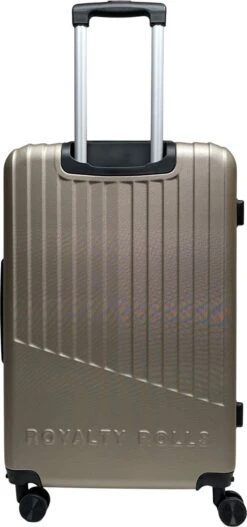 Royalty Rolls Amsterdam L Reiskoffer 74 Cm - 81 Liter - Champagne -Bagage24 Winkel 562x1200
