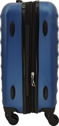SB Travelbags Kofferset - 2 Delige 'Expandable' Koffer - Blauw - 65cm/55cm -Bagage24 Winkel 567x1200
