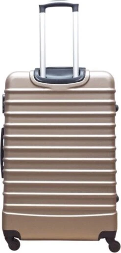 Castillo Quadrant 2 Delige ABS Kofferset (XL + S) - Champagne -Bagage24 Winkel 578x1200