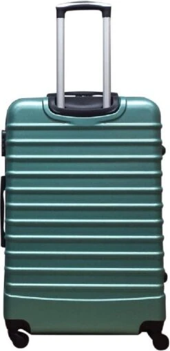 Castillo Quadrant 2 Delige ABS Kofferset (XL + S) - Lichtgroen -Bagage24 Winkel 584x1200