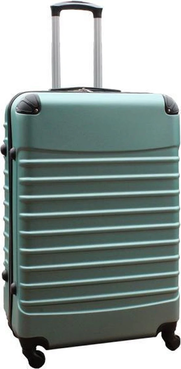 Travelerz Kofferset 3 Delig Met Wielen En Cijferslot - ABS - Groen (228-) 7 Travelerz Kofferset 3 Delig Met Wielen En Cijferslot - ABS - Groen (228-) - Afbeelding 5