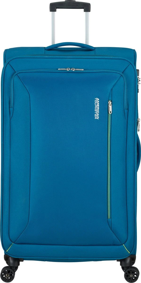 American Tourister Reiskoffer - Hyperspeed Spinner 80/30 Tsa Uitbreidbaar Deep Teal 6 American Tourister Reiskoffer - Hyperspeed Spinner 80/30 Tsa Uitbreidbaar Deep Teal - Afbeelding 4