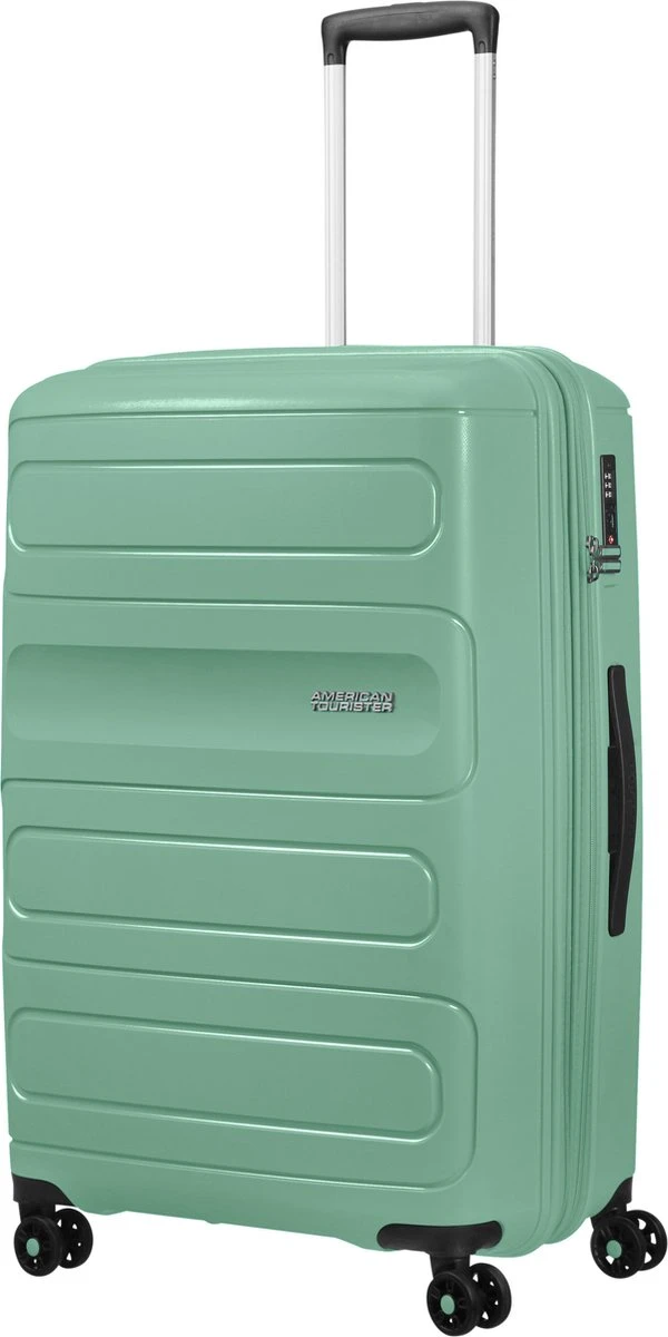 American Tourister Reiskoffer - Sunside Spinner 77/28 Uitbreidbaar (Large) Mineral Green 9 American Tourister Reiskoffer - Sunside Spinner 77/28 Uitbreidbaar (Large) Mineral Green - Afbeelding 7