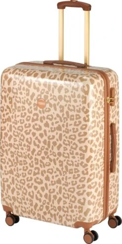 Princess Traveller Leopard - Reiskoffer - Crème/Taupe - L - 76cm -Bagage24 Winkel 603x1200 5