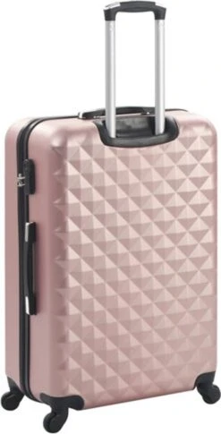 VidaXL 3-delige Harde Kofferset ABS Roségoud 12 VidaXL 3-delige Harde Kofferset ABS Roségoud -Bagage24 Winkel 611x1200