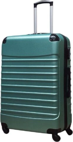 Castillo Quadrant 2 Delige ABS Kofferset (XL + S) - Lichtgroen -Bagage24 Winkel 618x1200