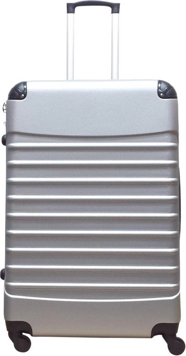 Castillo Quadrant 2 Delige ABS Kofferset (XL + S) - Zilver 8 Castillo Quadrant 2 Delige ABS Kofferset (XL + S) - Zilver - Afbeelding 6