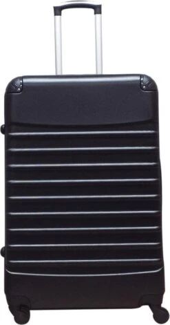 Castillo Quadrant 2 Delige ABS Kofferset (XL + S) - Zwart -Bagage24 Winkel 631x1200