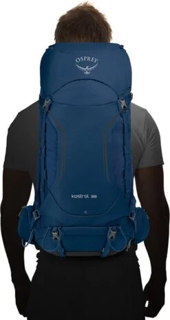 Osprey Backpack / Rugtas / Wandel Rugzak - Kestrel - Zwart -Bagage24 Winkel 637x1200 5