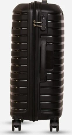 ©TROLLEYZ - Berlin No.11 - Reiskoffer 69cm Met Cijferslot - Dubbele Wielen - 360° Spinners - 100% Polypropyleen- Reiskoffer In Night Black -Bagage24 Winkel 642x1200 3