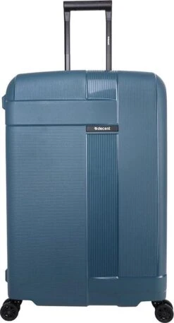 Decent Transit Medium Koffer - 70 Cm - Petrol Groen -Bagage24 Winkel 648x1200 3