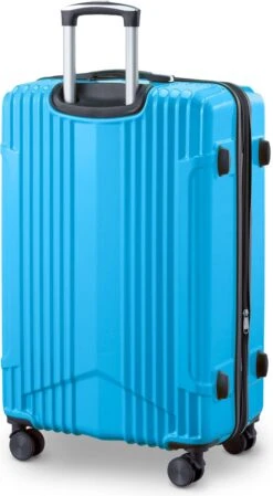 Tesla PC - Reiskoffer - 75 Cm - 4 Wielen - Licht Blauw -Bagage24 Winkel 660x1200 1