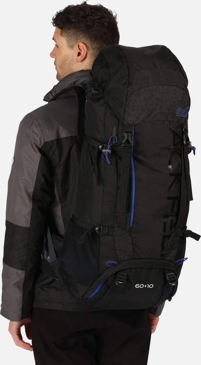 Regatta Backpack Blackfell 70 Liter Polyester Zwart 4 Regatta Backpack Blackfell 70 Liter Polyester Zwart - Afbeelding 2