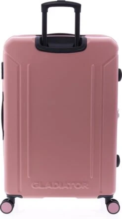 Gladiator Tropical Grote Koffer Expandable - 77 Cm - 105/117 Liter - Roze -Bagage24 Winkel 667x1200 3
