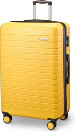 Swiss Alpine 2.0 - Reiskoffer- 77 Cm - 4 Wielen - Geel