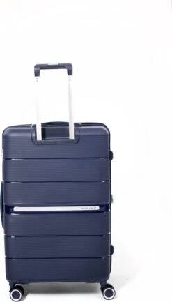Attitudez EliteZ Reiskoffer Large Blauw 76cm - TSA-slot - Uitbreidbaar -Bagage24 Winkel 684x1200