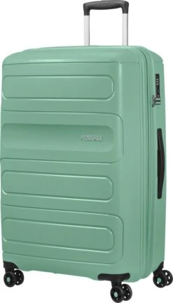 American Tourister Reiskoffer - Sunside Spinner 77/28 Uitbreidbaar (Large) Mineral Green