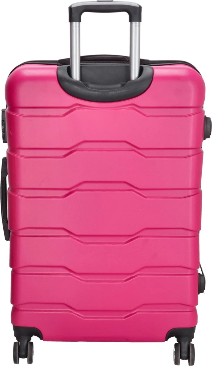 Beagles Originals Comfy Travel Grote Koffer - 74 Cm - Fuchsia 5 Beagles Originals Comfy Travel Grote Koffer - 74 Cm - Fuchsia - Afbeelding 3