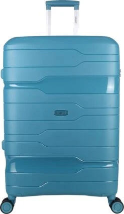 Decent ONE-CITY Large Koffer - 76 Cm - TSA Slot - Petrol -Bagage24 Winkel 696x1200