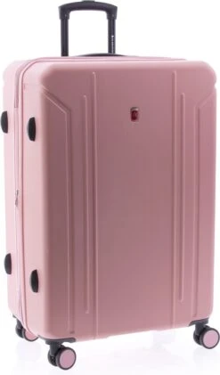 Gladiator Tropical Grote Koffer Expandable - 77 Cm - 105/117 Liter - Roze -Bagage24 Winkel 704x1200 2