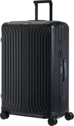 Samsonite Harde Koffer Lite-Box AluHoogte > 76 Cm - Zilver