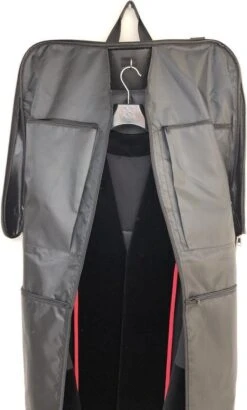 Luxe Mantel Togahoes - Toga - Handbagage Reistas - Kostuumtas - Kledingtas - 177 Cm Opvouwbaar -Bagage24 Winkel 723x1200 2