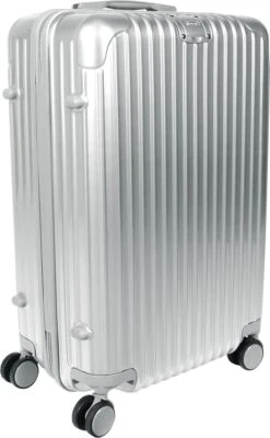 Royal Swiss - Kofferset - Cijferslot- Lichtgewicht Koffer - 4 Wielen- Zilver -Bagage24 Winkel 741x1200 2