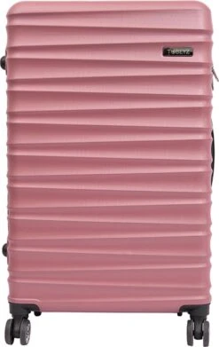 Tobeyz - Kofferset - 3-delig Roze Handbagage - Verrijdbaar Op 4 Wielen - Stevig ABS - Lichtgewicht, Trolley -Bagage24 Winkel 758x1200 1