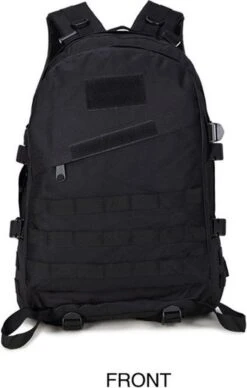 Leger Rugzak Zwart- Waterdichte Zwarte Rugzak - Outdoor - Kamperen - Backpack -Bagage24 Winkel 763x1200 3