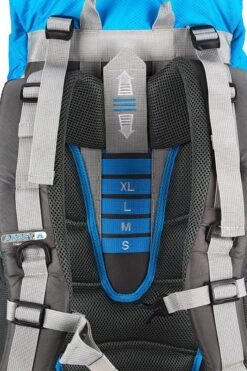 Abbey Rugzak Trekking Met Verstelsysteem - Sphere 60L - Antraciet/Grijs/Smaragd -Bagage24 Winkel 798x1200 3