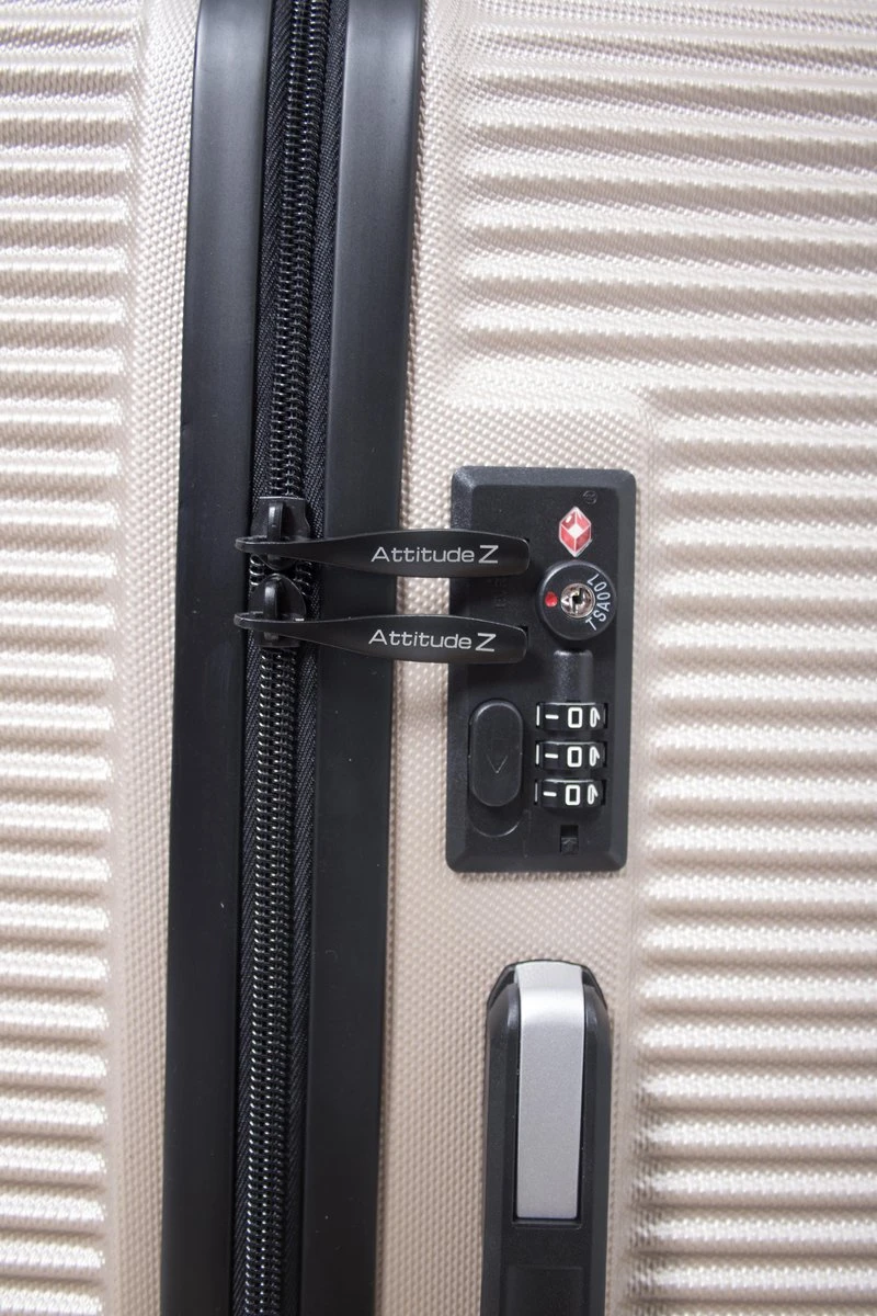 AttitudeZ Air-Z Reiskoffer Medium Champagne 67cm - TSA-slot 7 AttitudeZ Air-Z Reiskoffer Medium Champagne 67cm - TSA-slot - Afbeelding 5