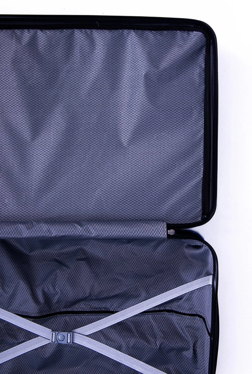 Tobeyz - Koffer - Donkergrijze Handbagage - Medium - Verrijdbaar Op 4 Wielen - Stevig ABS - Lichtgewicht, Trolley 5 Tobeyz - Koffer - Donkergrijze Handbagage - Medium - Verrijdbaar Op 4 Wielen - Stevig ABS - Lichtgewicht, Trolley - Afbeelding 3