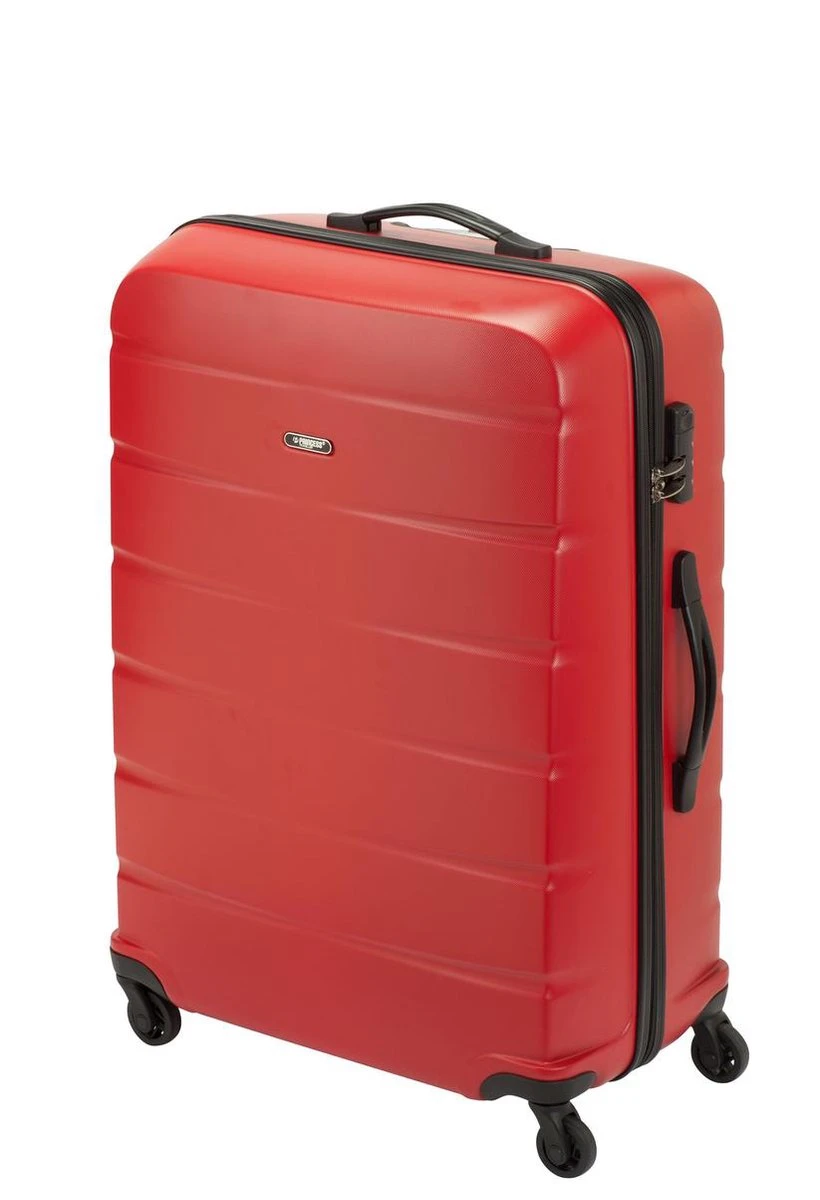 Princess Traveller Grenada - Reiskoffer - 78 Cm - Rood 4 Princess Traveller Grenada - Reiskoffer - 78 Cm - Rood - Afbeelding 2