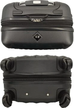 SB Travelbags Kofferset - 2 Delige 'Expandable' Koffer - Zwart - 65cm/55cm 21 SB Travelbags Kofferset - 2 Delige 'Expandable' Koffer - Zwart - 65cm/55cm -Bagage24 Winkel 825x1200