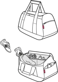 Reisenthel Activitybag Sporttas Reistas - 35L - Zwart 19 Reisenthel Activitybag Sporttas Reistas - 35L - Zwart -Bagage24 Winkel 850x1200