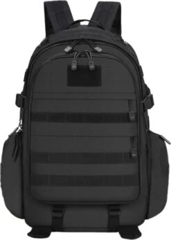 Waterdichte Rugzak Tactical Backpack Met Gratis Paracord - Vierdaagse Wandelrugzak - Schooltas Reistas Handbagage Zwart 15 Waterdichte Rugzak Tactical Backpack Met Gratis Paracord - Vierdaagse Wandelrugzak - Schooltas Reistas Handbagage Zwart -Bagage24 Winkel 854x1200 1