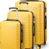 Swiss Alpine 2.0 - Kofferset - 3-delig - 4 Wielen - TSA-cijferslot - Geel 2 Swiss Alpine 2.0 - Kofferset - 3-delig - 4 Wielen - TSA-cijferslot - Geel -Bagage24 Winkel 884x1200