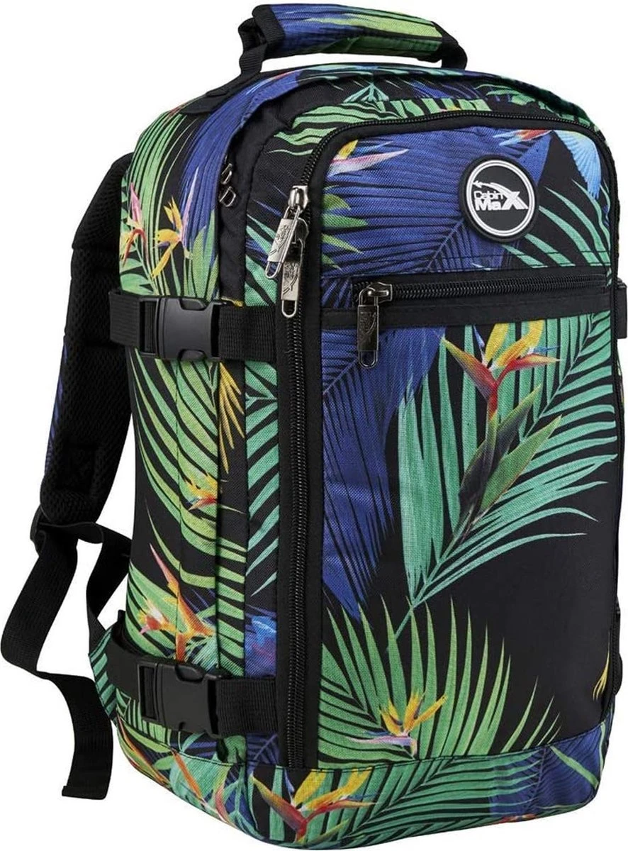 CabinMax Metz Reistas – Handbagage 20L – Rugzak – Schooltas - 40x25x20 Cm – Compact Backpack – Lichtgewicht – Paradise 3 CabinMax Metz Reistas – Handbagage 20L – Rugzak – Schooltas - 40x25x20 Cm – Compact Backpack – Lichtgewicht – Paradise