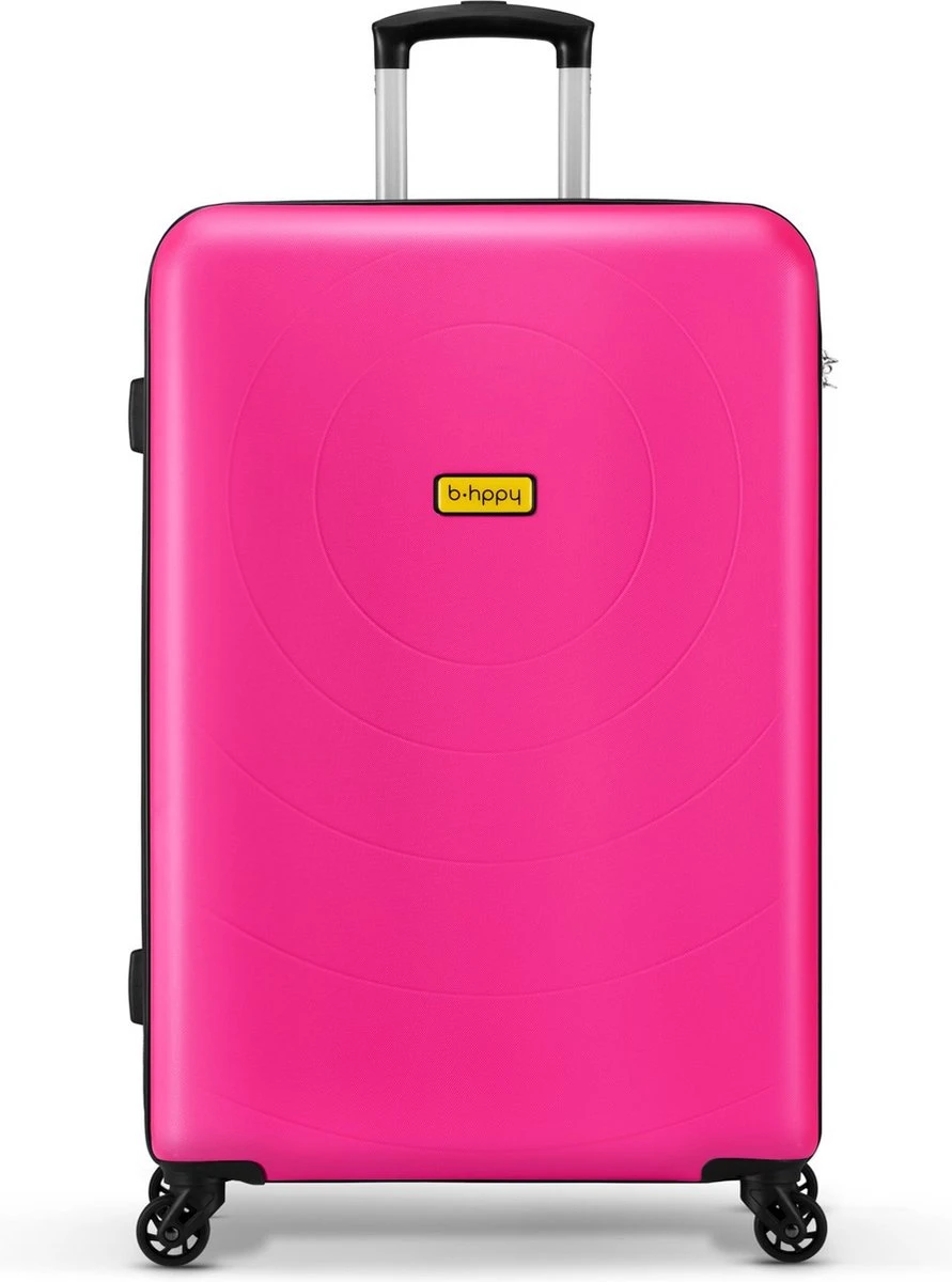 BHPPY - Flamingo Pink - Reiskoffer (76 Cm) 3 BHPPY - Flamingo Pink - Reiskoffer (76 Cm)