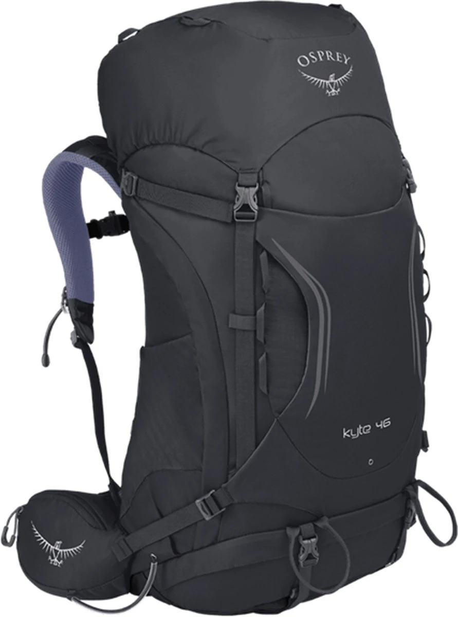 Osprey Kyte 46l Backpack Dames - Siren Grey - One Size 17 Osprey Kyte 46l Backpack Dames - Siren Grey - One Size - Afbeelding 15