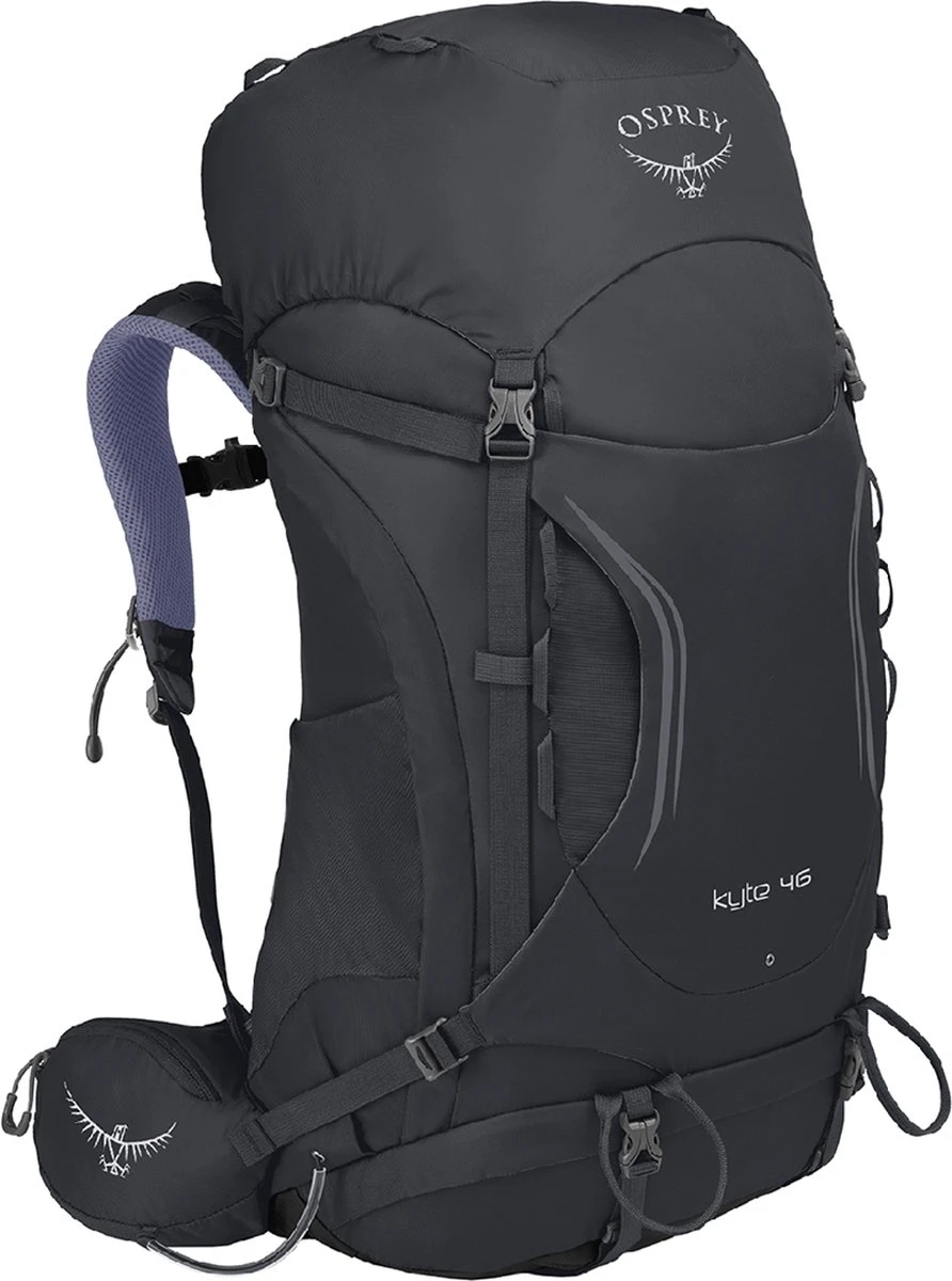 Osprey Kyte 46l Backpack Dames - Siren Grey - One Size 14 Osprey Kyte 46l Backpack Dames - Siren Grey - One Size - Afbeelding 12