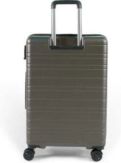 ©TROLLEYZ - Amsterdam No.9 - Reiskoffer 69cm Met TSA Slot - Dubbele Wielen - 360° Spinners - 100% ABS - Reiskoffer In Cloudy Grey -Bagage24 Winkel 894x1200 5