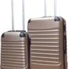 Castillo Quadrant - 2 Delige ABS Kofferset - Champagne 1 Castillo Quadrant - 2 Delige ABS Kofferset - Champagne -Bagage24 Winkel 900x1200 1