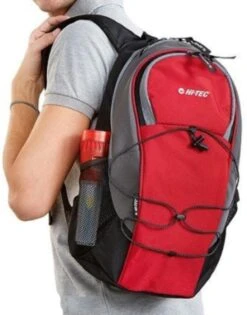 Hi-Tec Excursion Backpack - 20 Liter - Rugzak - Reistas - Rood - Wandelrugzak -Bagage24 Winkel 942x1200 3