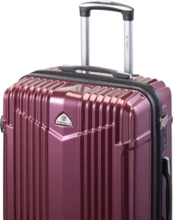 Tesla PC - Reiskoffer - 65 Cm - 4 Wielen - Rood -Bagage24 Winkel 946x1200 2